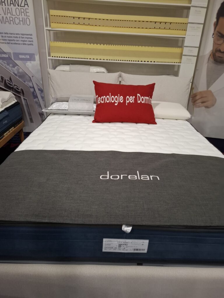 Materasso Dorelan nello showroom Tecnologie per Dormire, a pochi minuti da San Vito dei Normanni